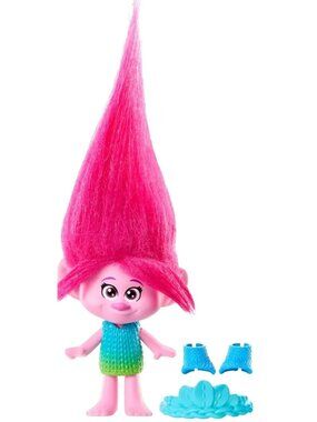 MATTEL DreamWorks Trolls Band Together QUEEN POPPY Mini Doll 5 Inch NEW